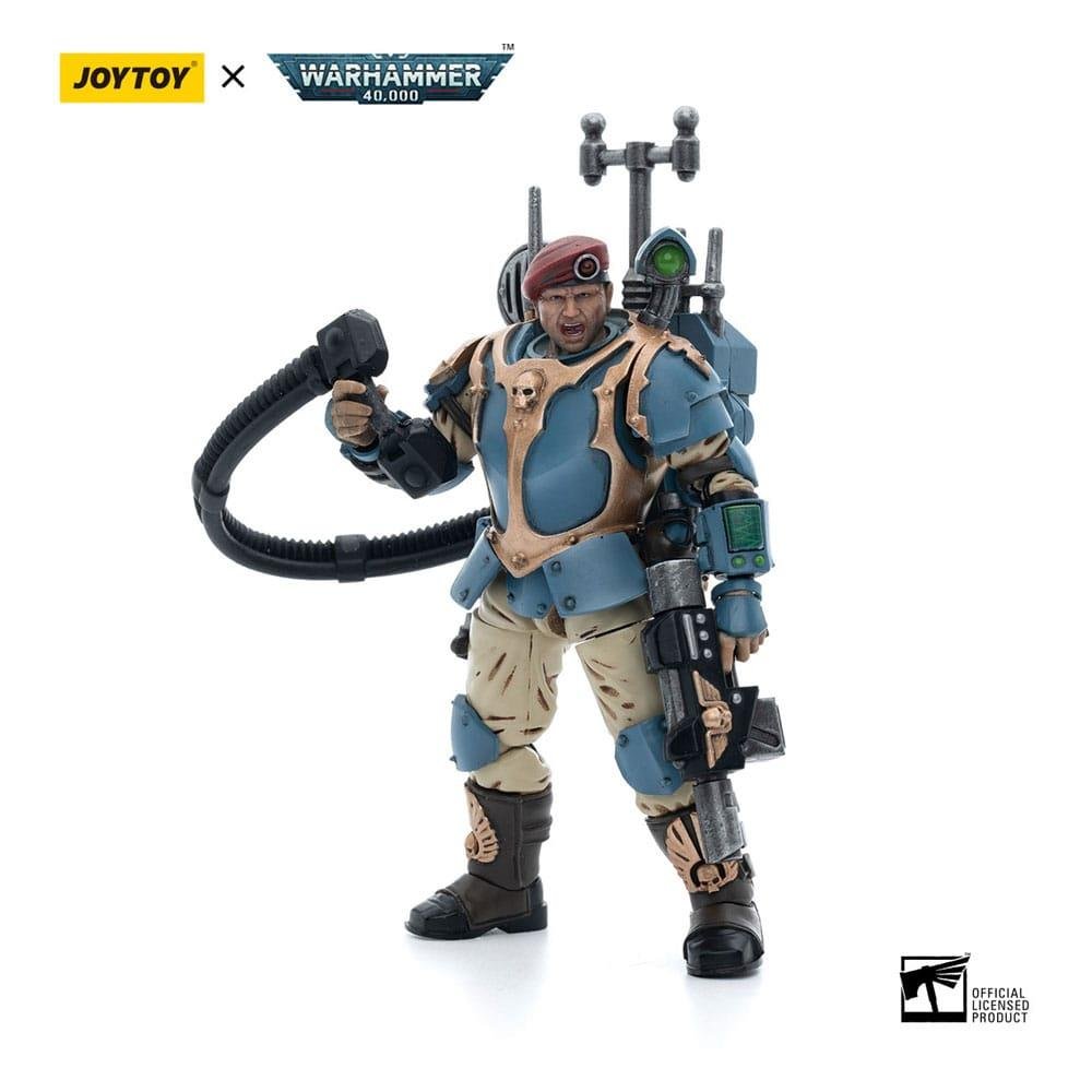 Warhammer 40000 – Astra Militarum Tempestus Scions Command Squad 55th Kappic Eagles Vox Operator Φιγούρα Δράσης (12cm)