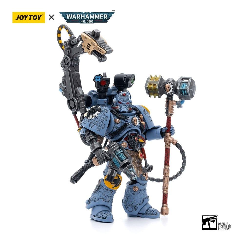 Warhammer 40000 – Space Wolves Iron Priest Jorin Fellhammer Φιγούρα Δράσης (12cm)