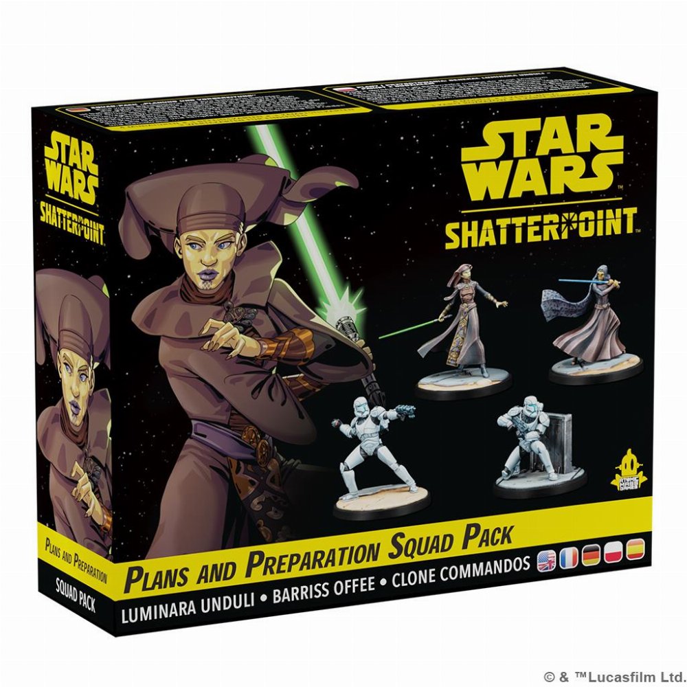 Star Wars: Shatterpoint – Plans and Preparation General Luminara Unduli Squad Pack