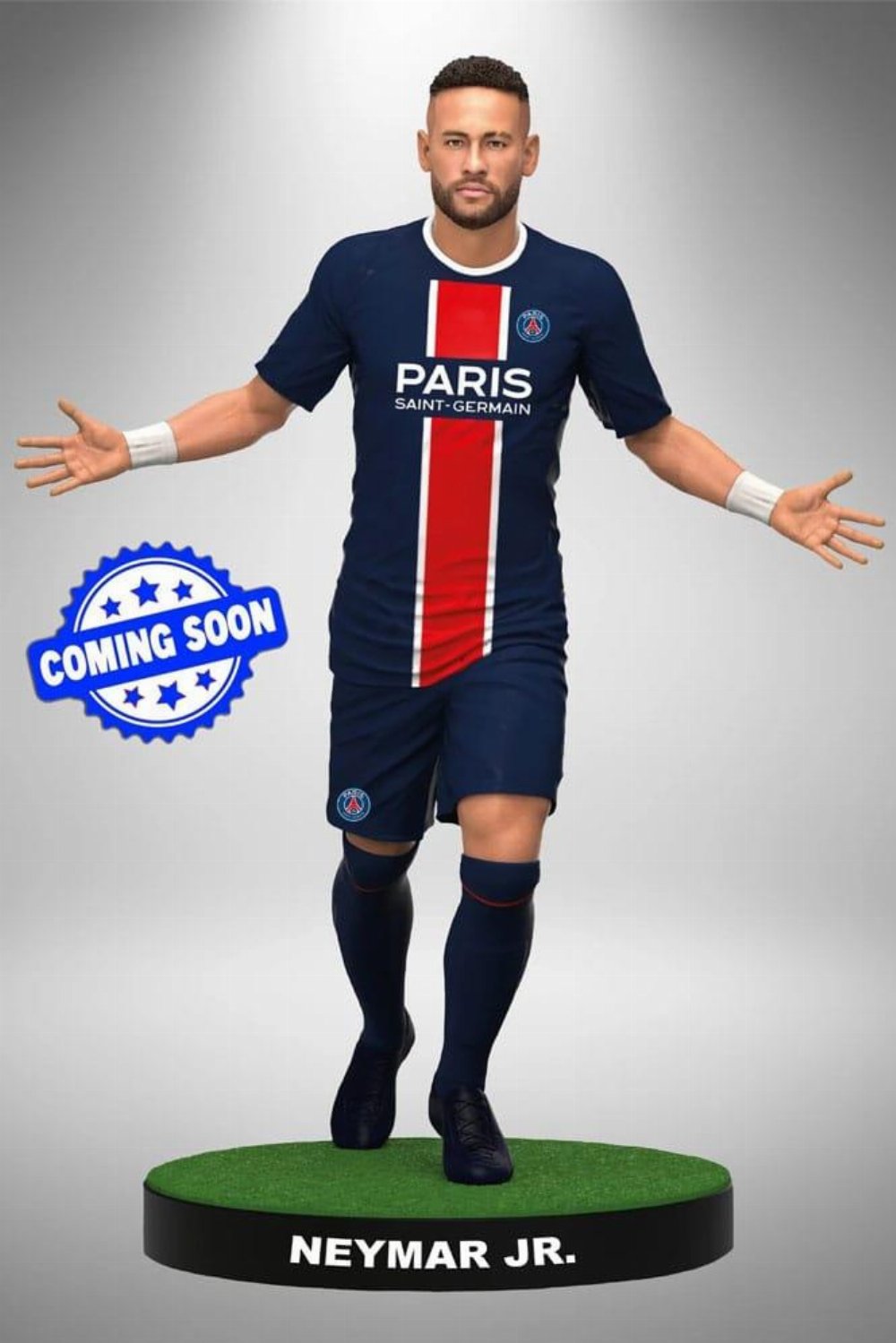 Football’s Finest – Paris Saint-Germain: Neymar Jr 1/3 Φιγούρα Αγαλματίδιο (60cm)