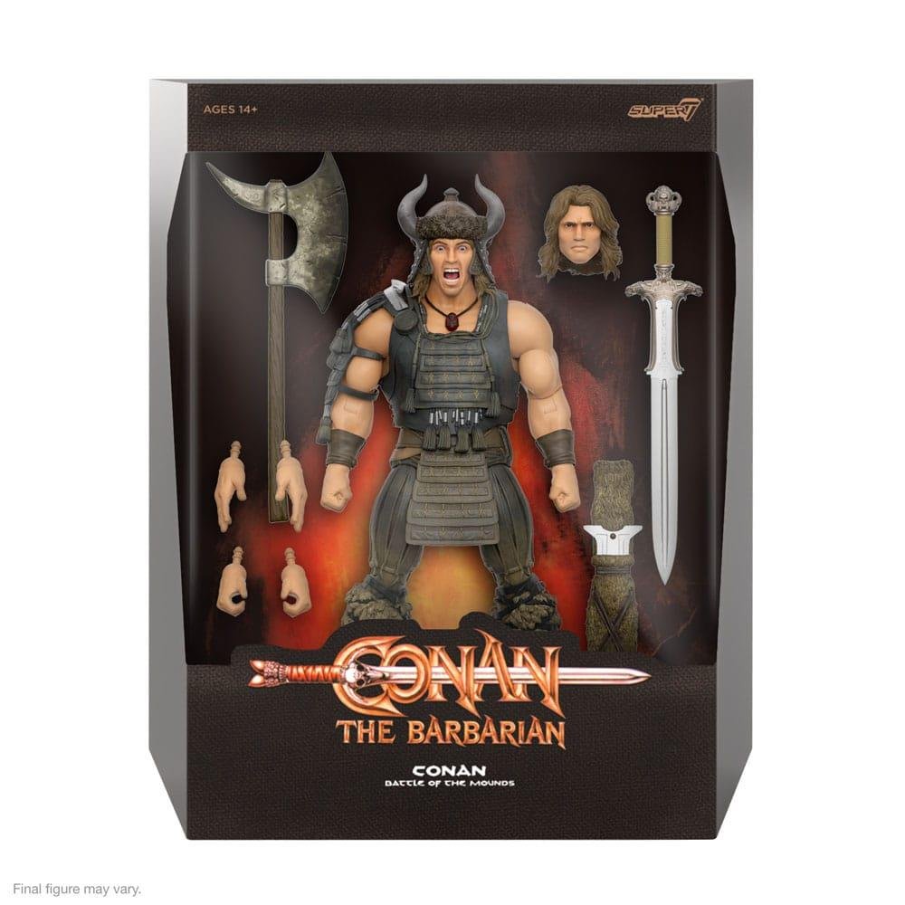 Conan the Barbarian: Ultimates – Conan (Battle of the Mounds) Φιγούρα Δράσης (18cm)