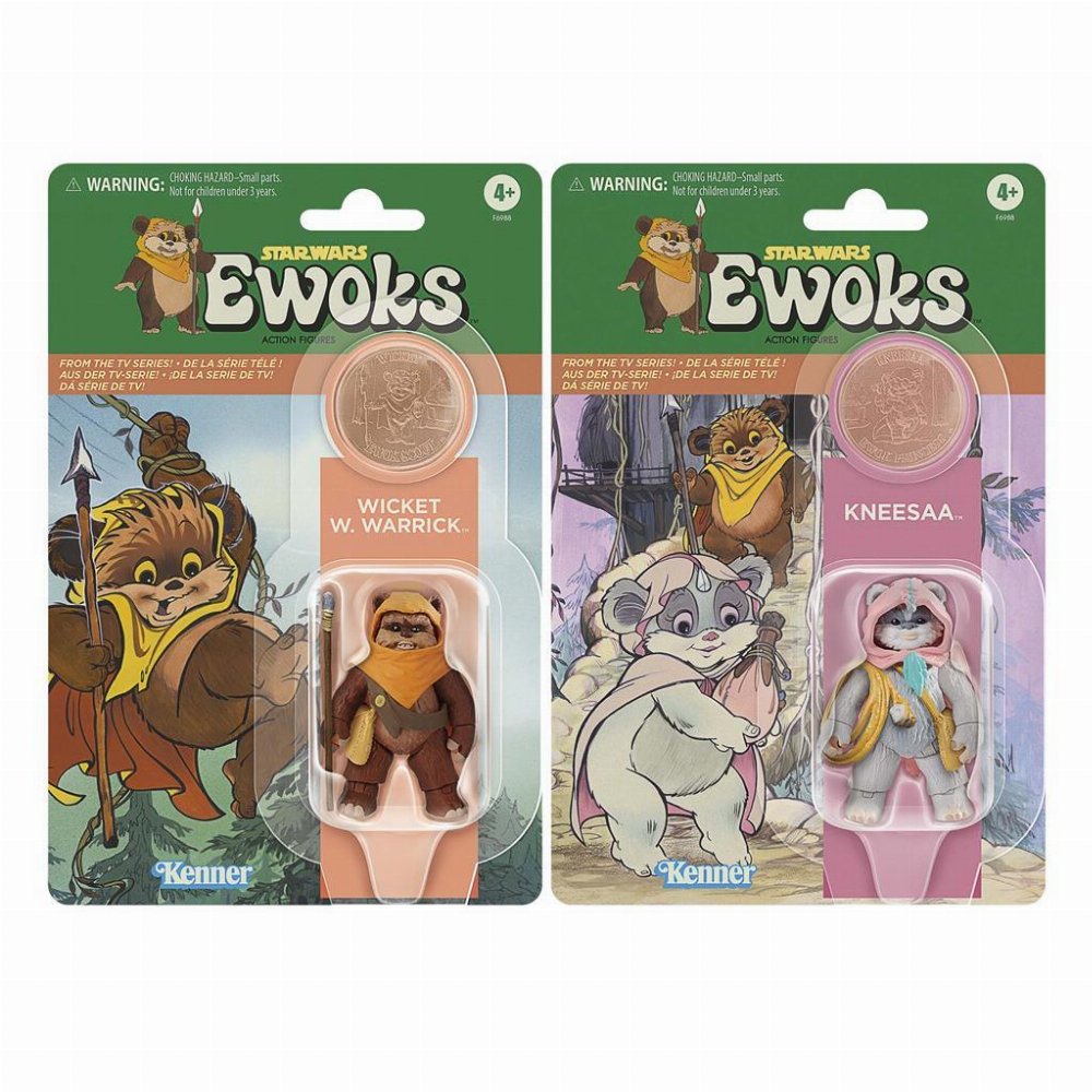 Star Wars: Vintage Collection – Wicket & Kneesaa 2-Pack Φιγούρες Δράσης (10cm)