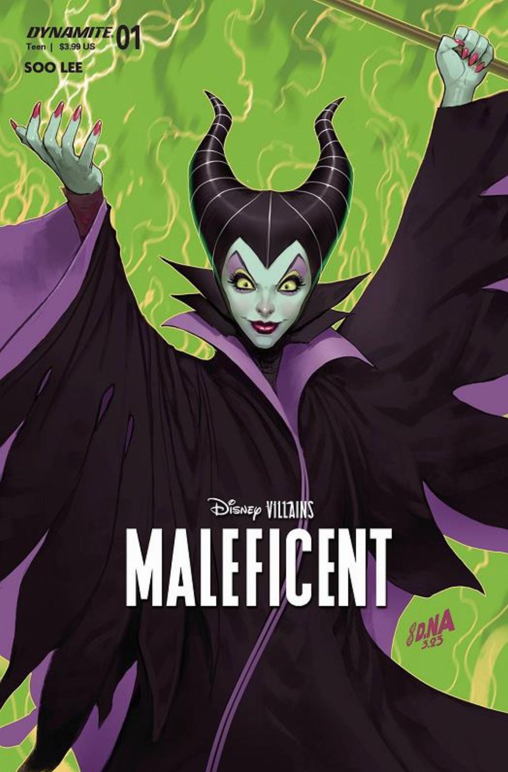 Τεύχος Κόμικ Disney Villains Maleficent #1 Cover G 1/10