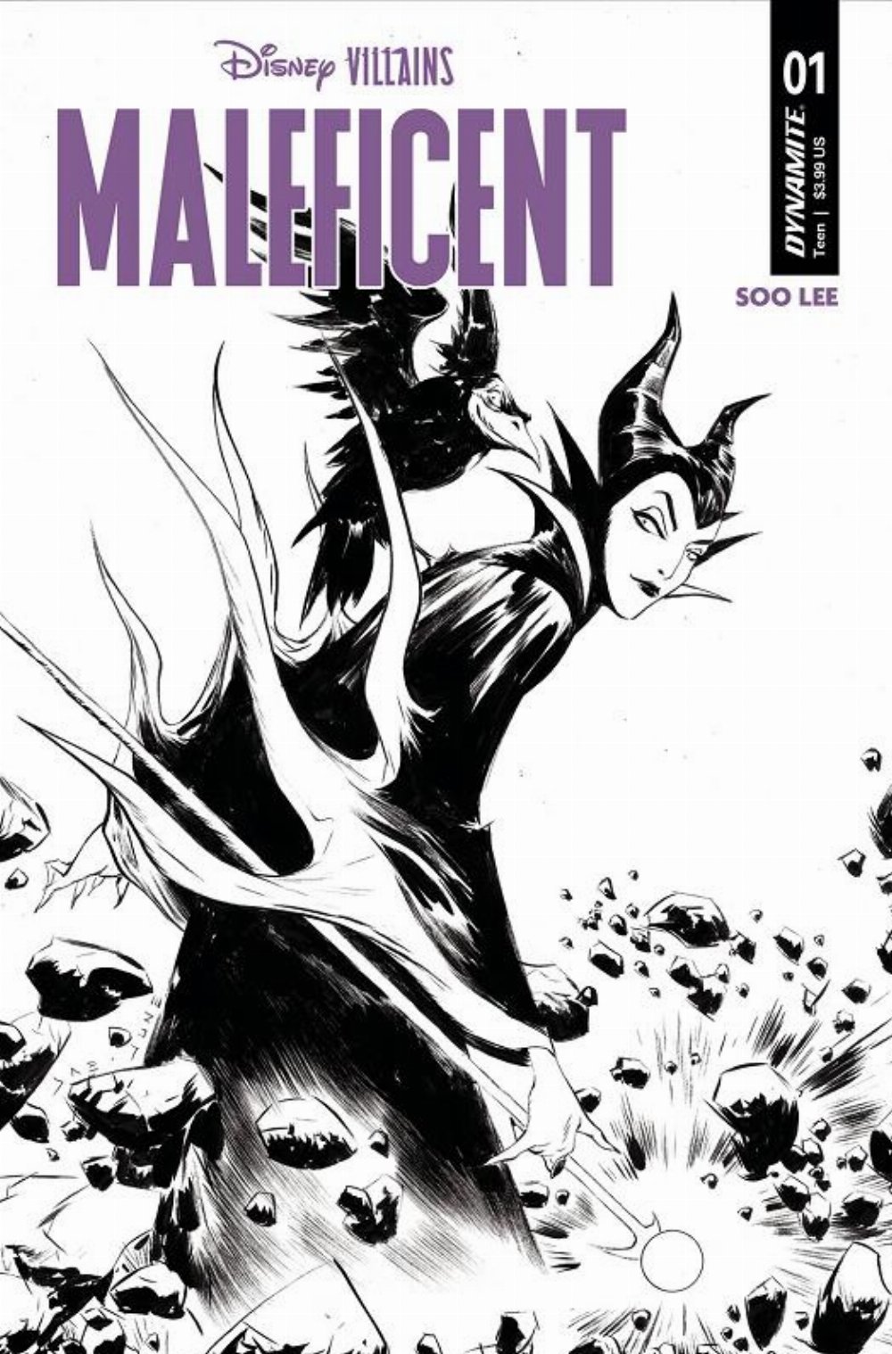 Τεύχος Κόμικ Disney Villains Maleficent #1 Cover I 1/15