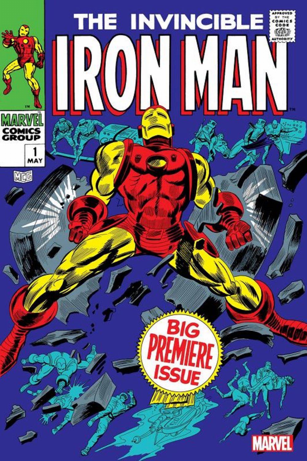 Τεύχος Κόμικ The Invincible Iron Man #1 Facsimile Edition