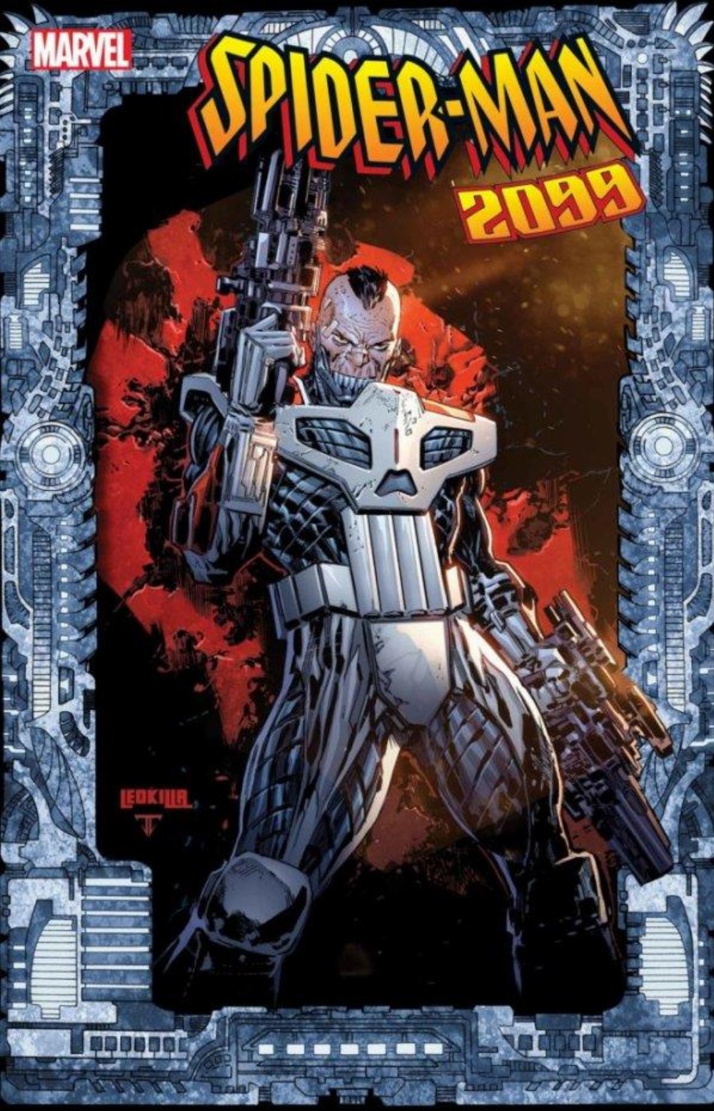 Τεύχος Κόμικ Spider-Man 2099 Dark Genesis #4 (OF 5) Lashley Frame Variant Cover