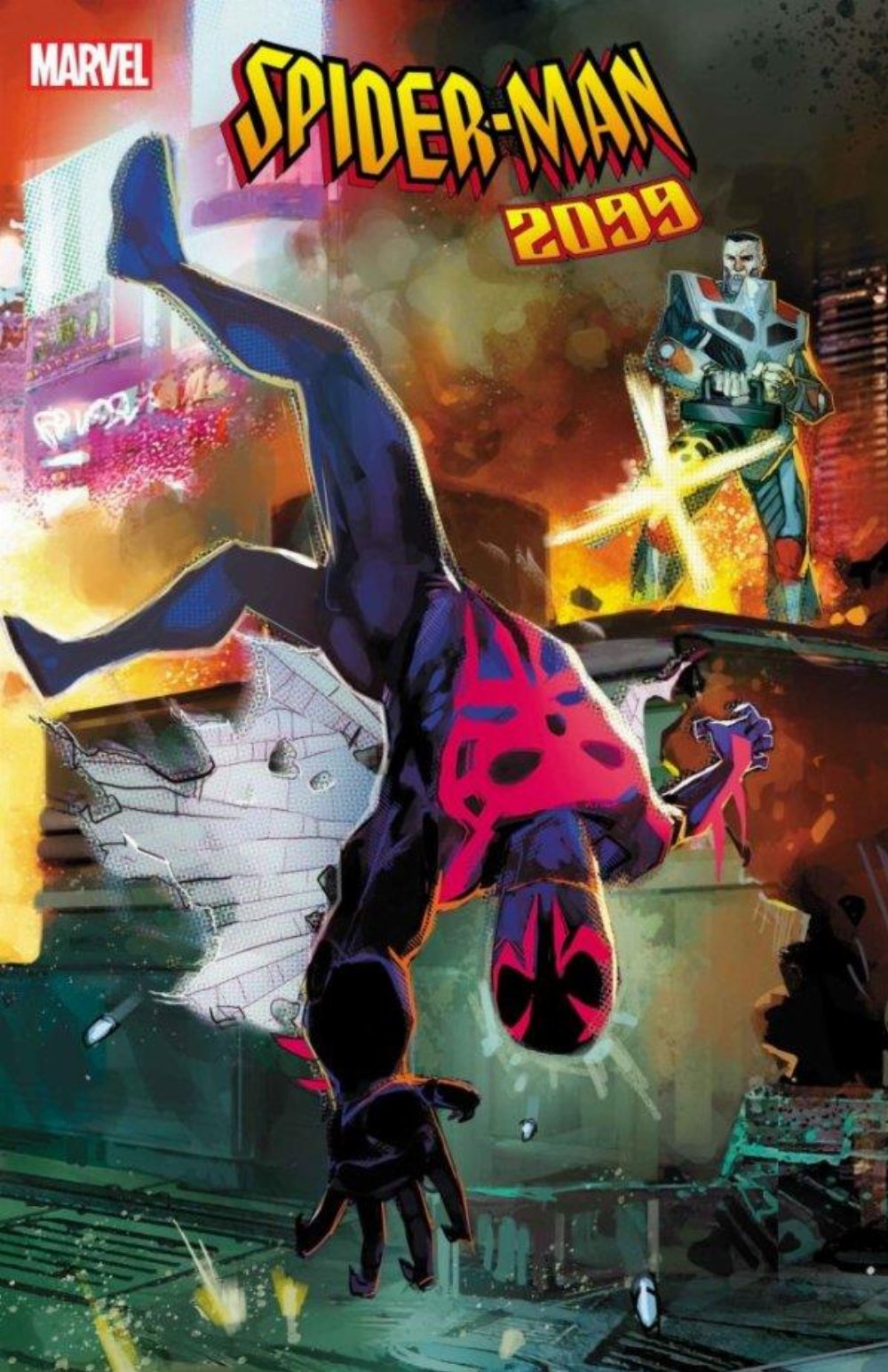 Τεύχος Κόμικ Spider-Man 2099 Dark Genesis #4 (OF 5) Reis Connecting Variant Cover