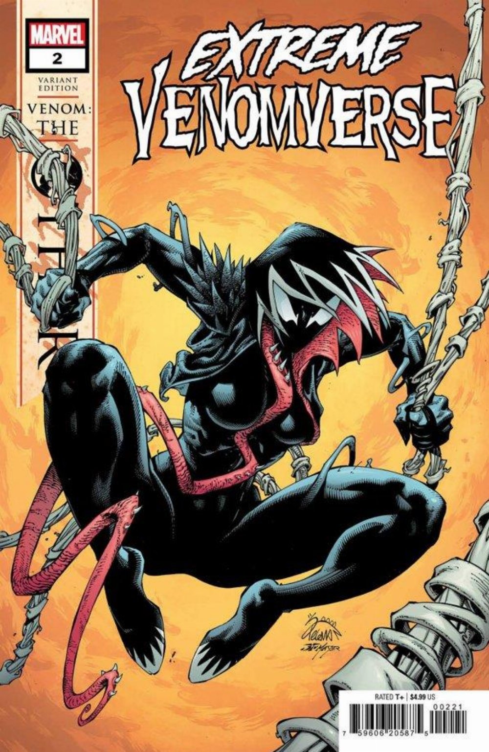 Τεύχος Κόμικ Extreme Venomverse #2 (OF 5) Stegman Venom The Other Variant Cover