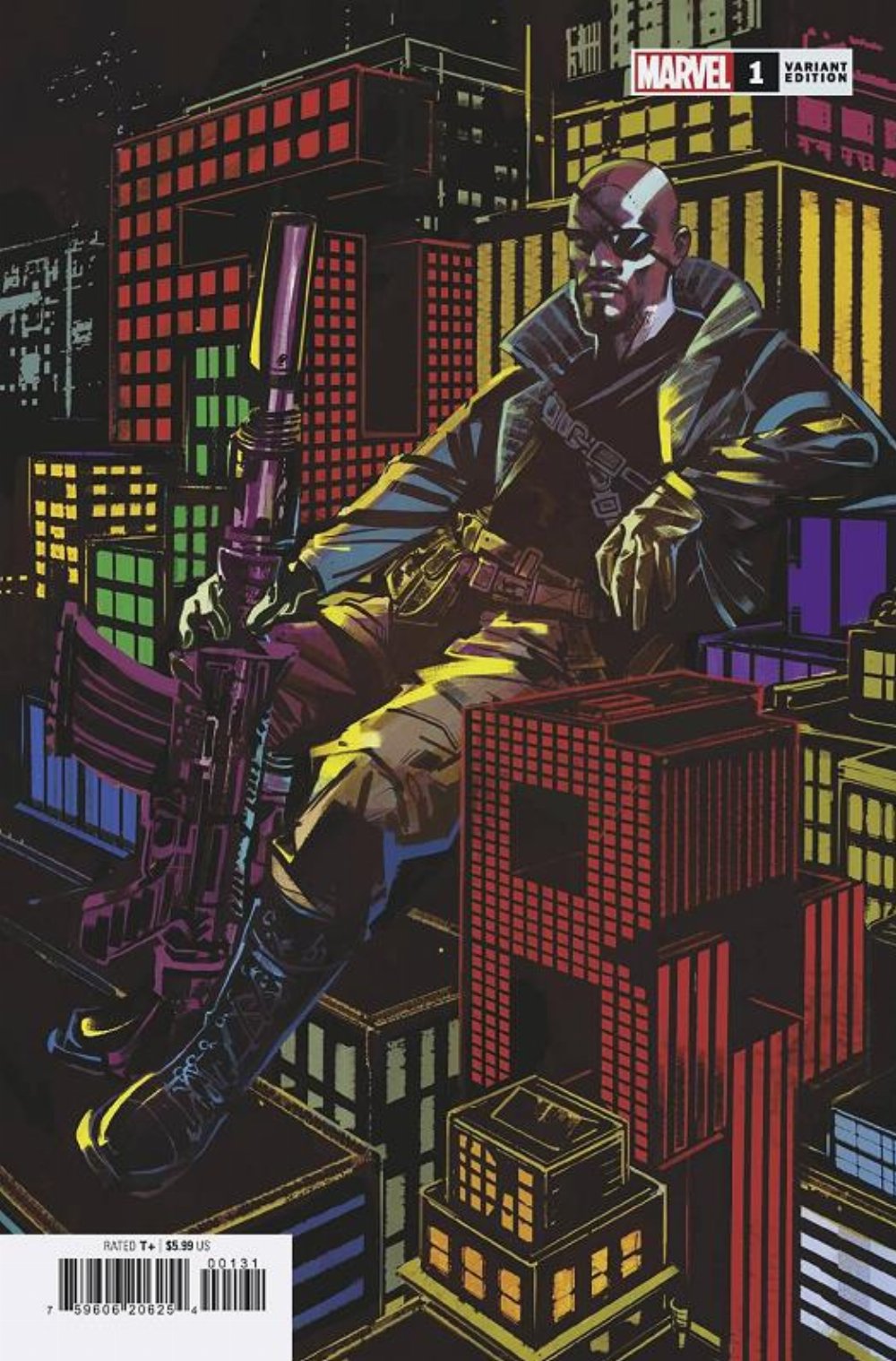 Τεύχος Κόμικ Fury #1 Del Mundo Variant Cover