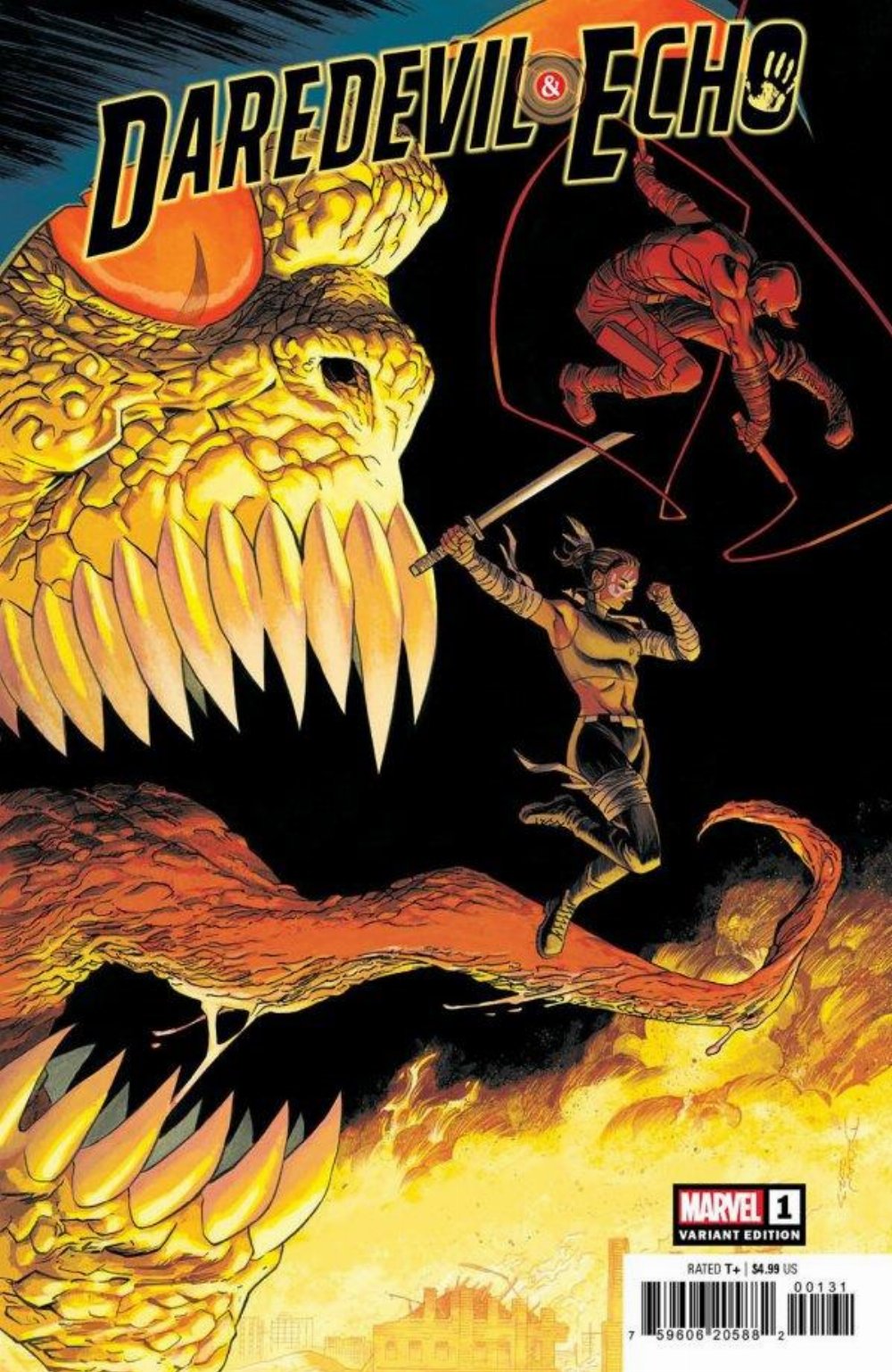 Τεύχος Κόμικ Daredevil & Echo #1 (OF 4) Shalvey Variant Cover