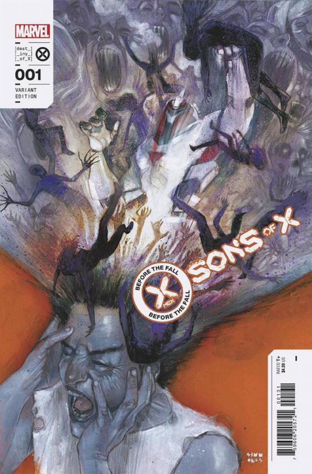 Τεύχος Κόμικ X-Men Before The Fall Sons Of X #1 Simmonds Variant Cover
