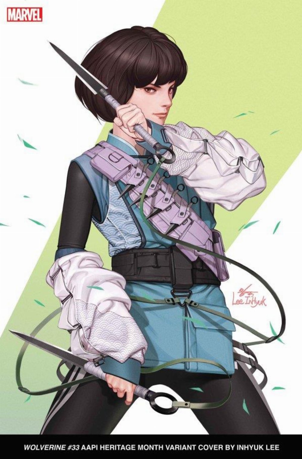 Τεύχος Κόμικ Wolverine #33 Inhyuk Lee Sister Dagger AAPI Herittage Month Variant Cover