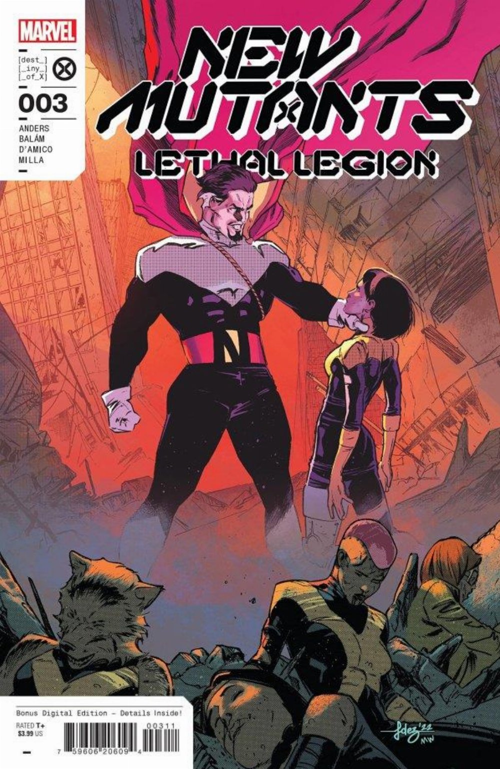 Τεύχος Κόμικ New Mutants Lethal Legion #3 (OF 5)