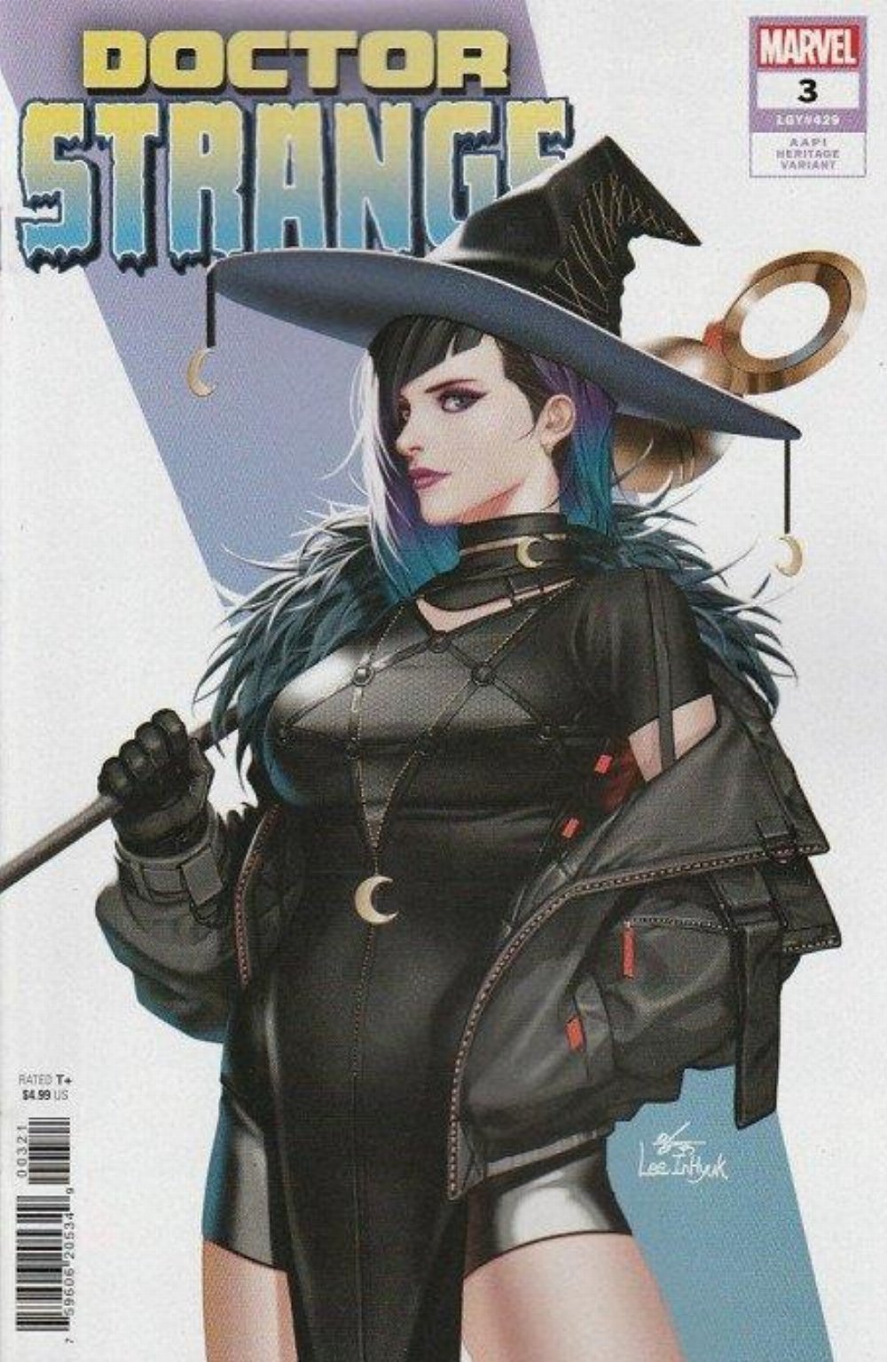 Τεύχος Κόμικ Doctor Strange #3 Lee Sister Grimm AAPI Heritage Month Variant Cover