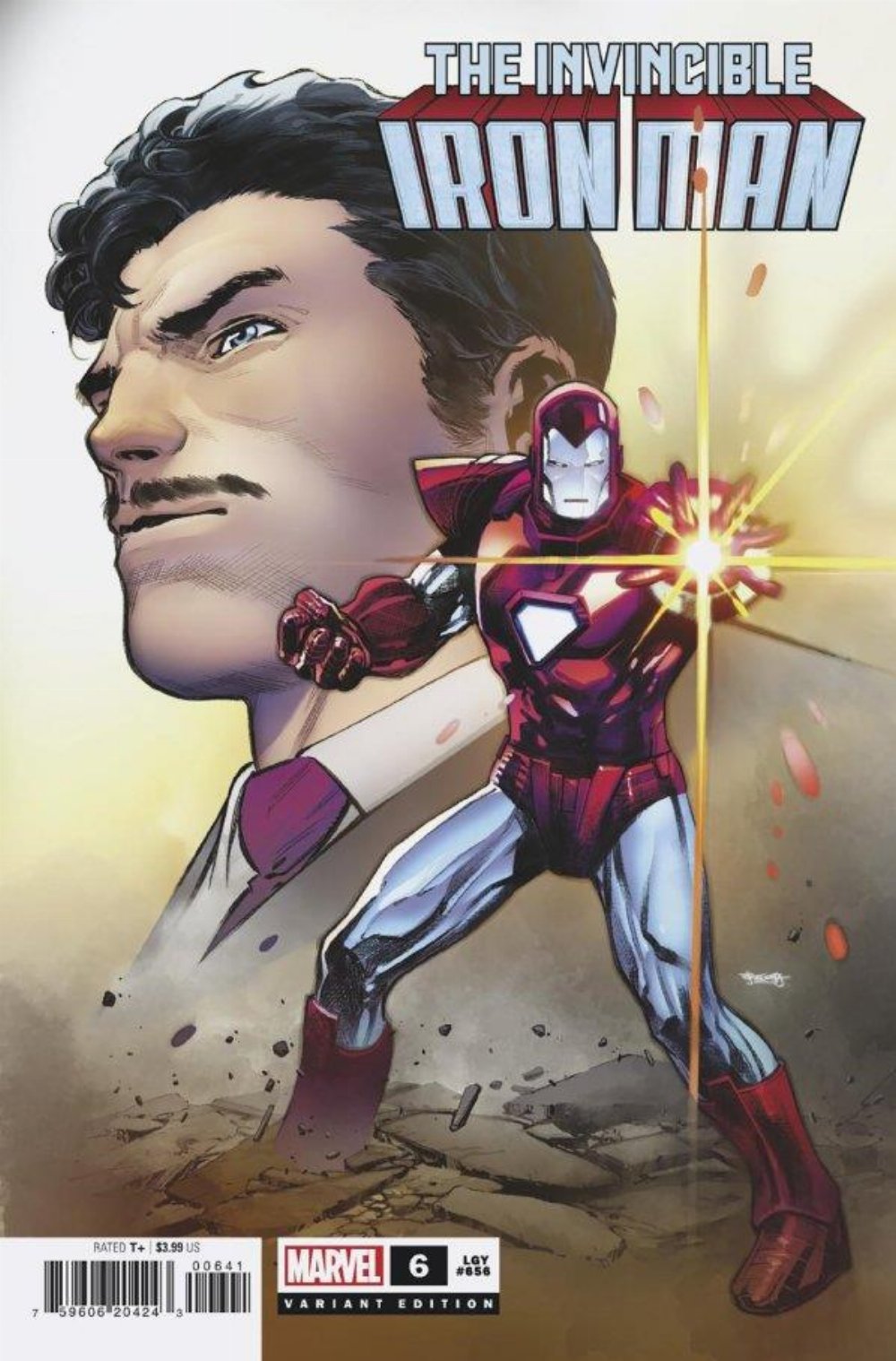 Τεύχος Κόμικ The Invincible Iron Man #6 Segovia Variant Cover