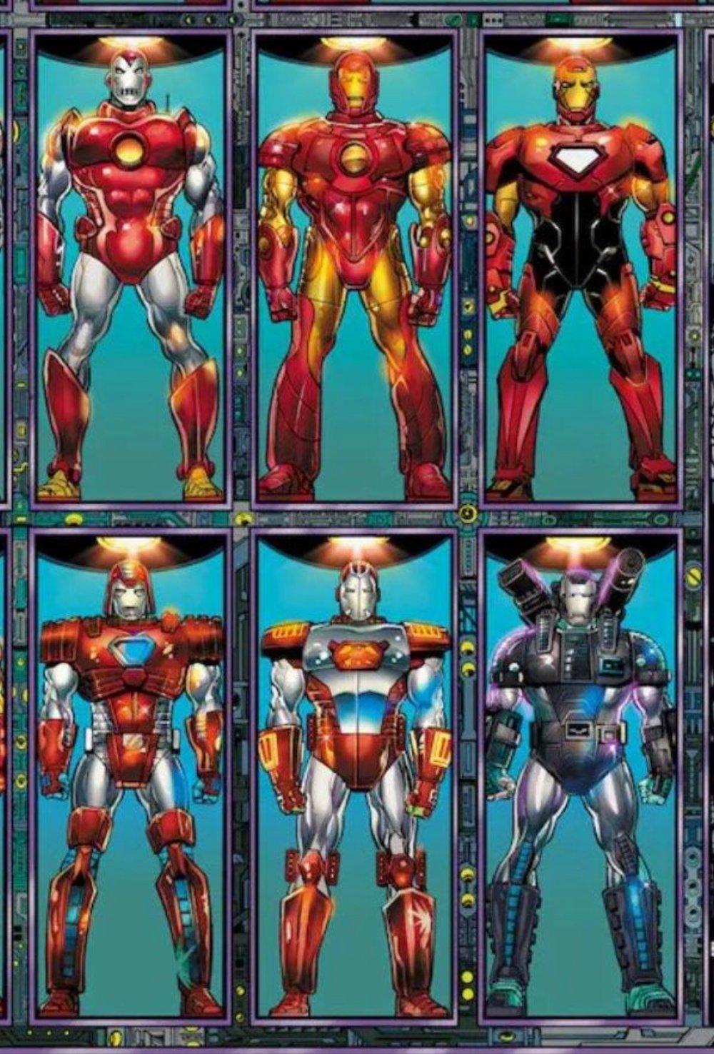 Τεύχος Κόμικ The Invincible Iron Man #6 Layton Connecting Variant Cover