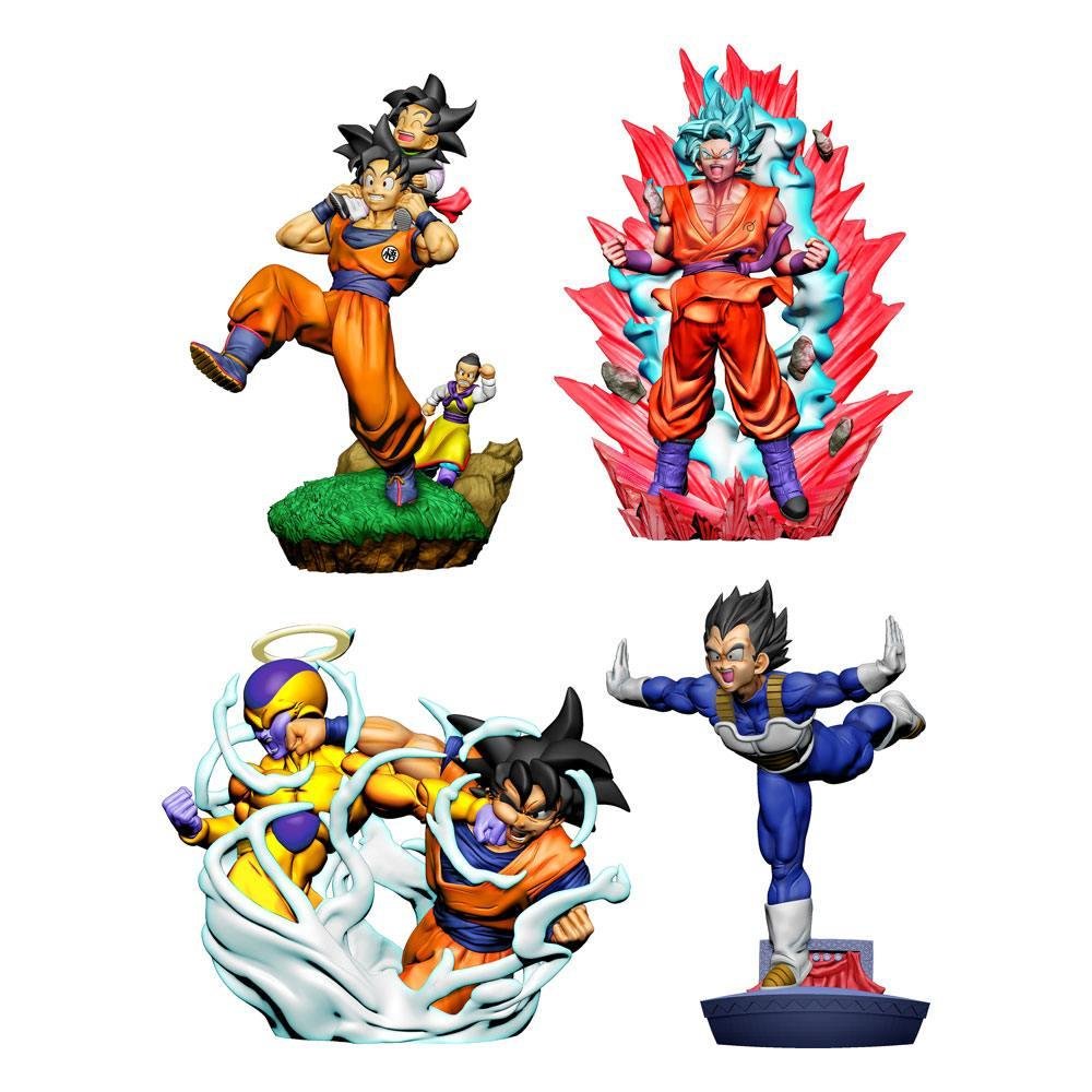 Dragon Ball Super: Dracap Trading Figures – Re: Birth Limit Breaking 4-Pack Φιγούρες (8cm)