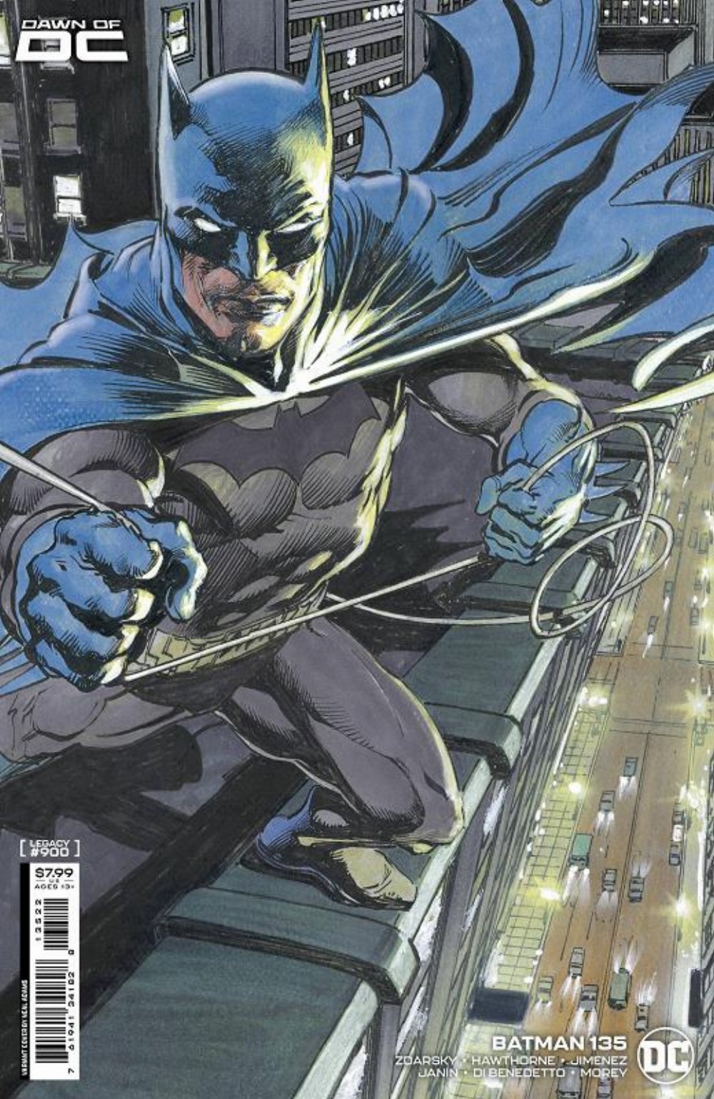 Batman #135 (#900) Adams Cardstock Variant Cover G