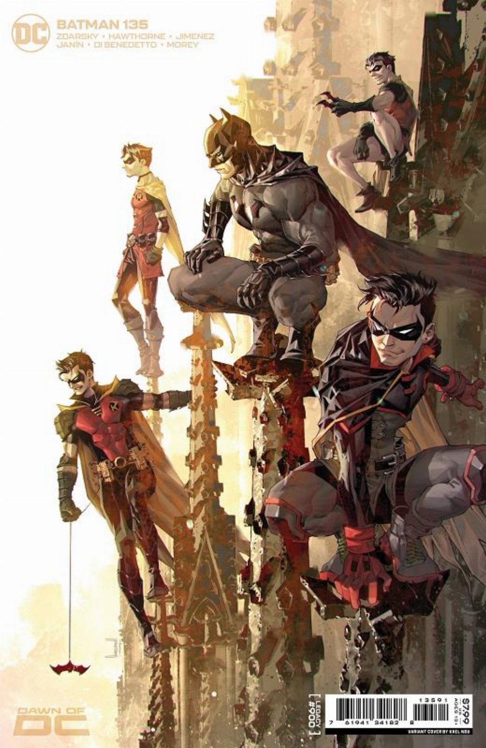Batman #135 (#900) NGU Cardstock Variant Cover F