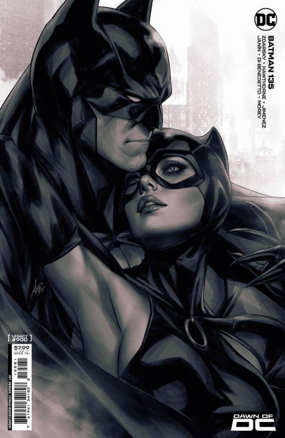 Batman #135 (#900) Artgerm Lau Cardstock Variant Cover E