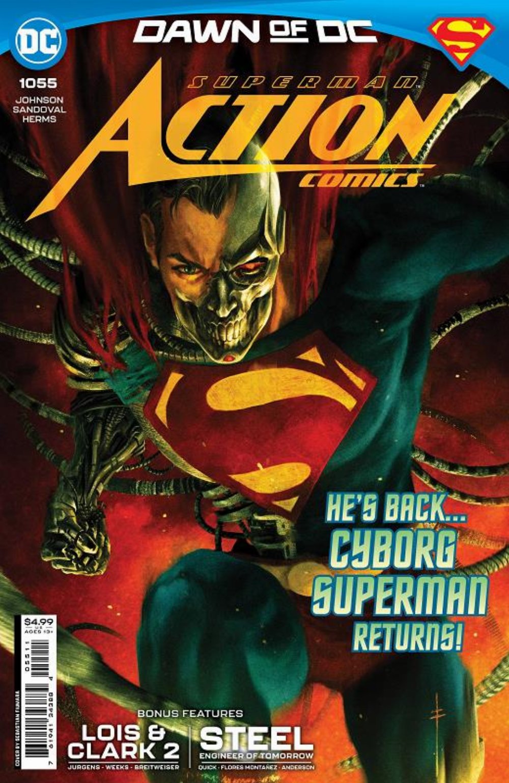 Τεύχος Κόμικ Action Comics #1055