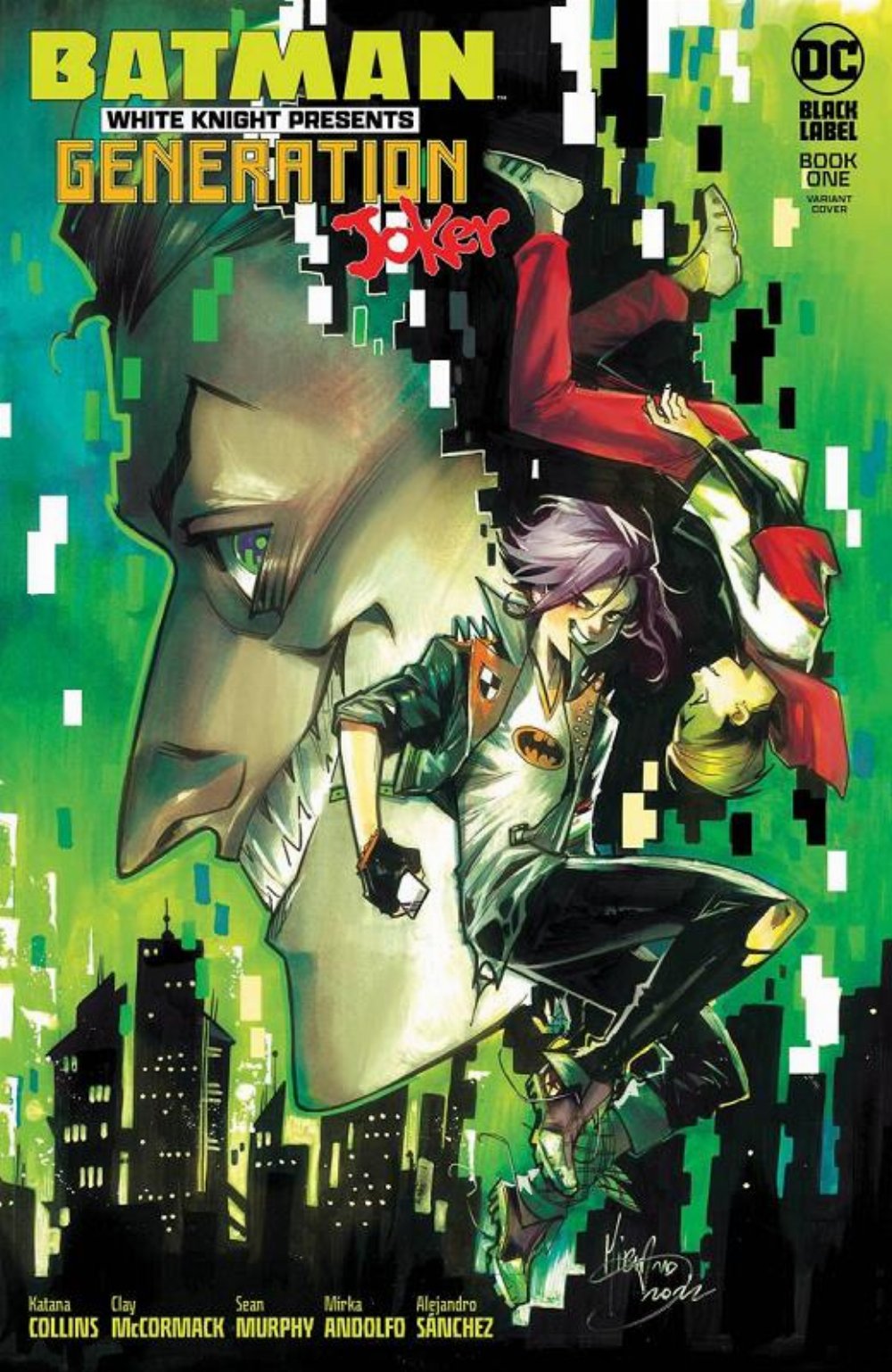 Batman White Knight Presents Generation Joker #1 (Of 6) Andolfo Variant Cover B