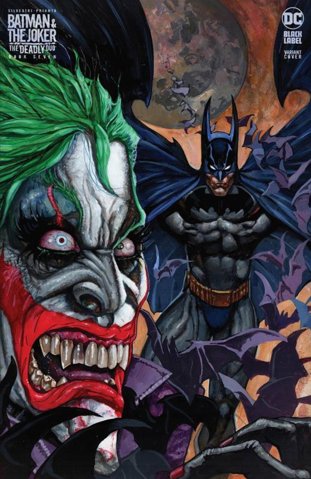 Batman & The Joker The Deadly Duo #7 (OF 7) Bisley Cardstock Variant Cover C