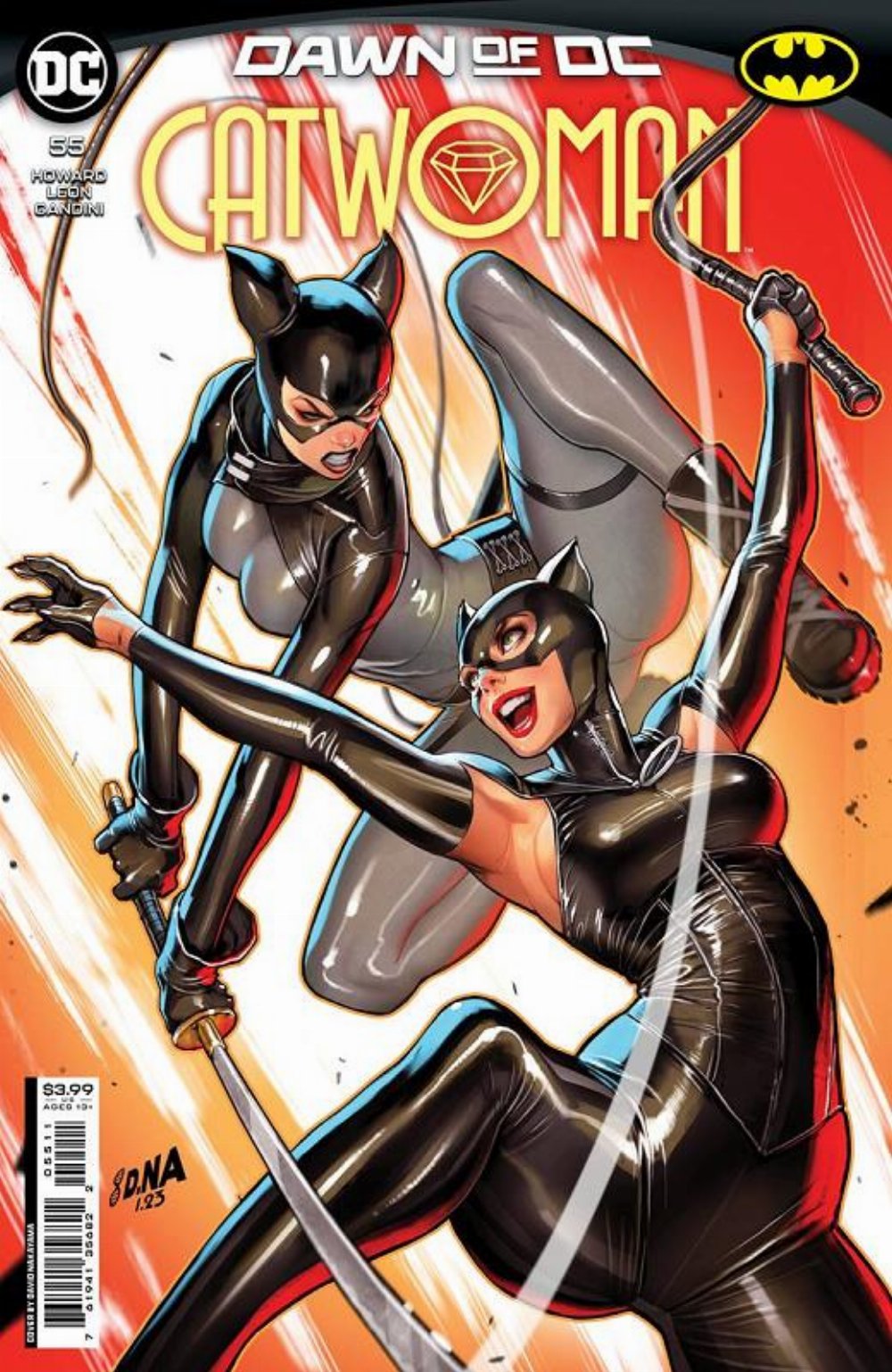 Τεύχος Κόμικ Catwoman #55