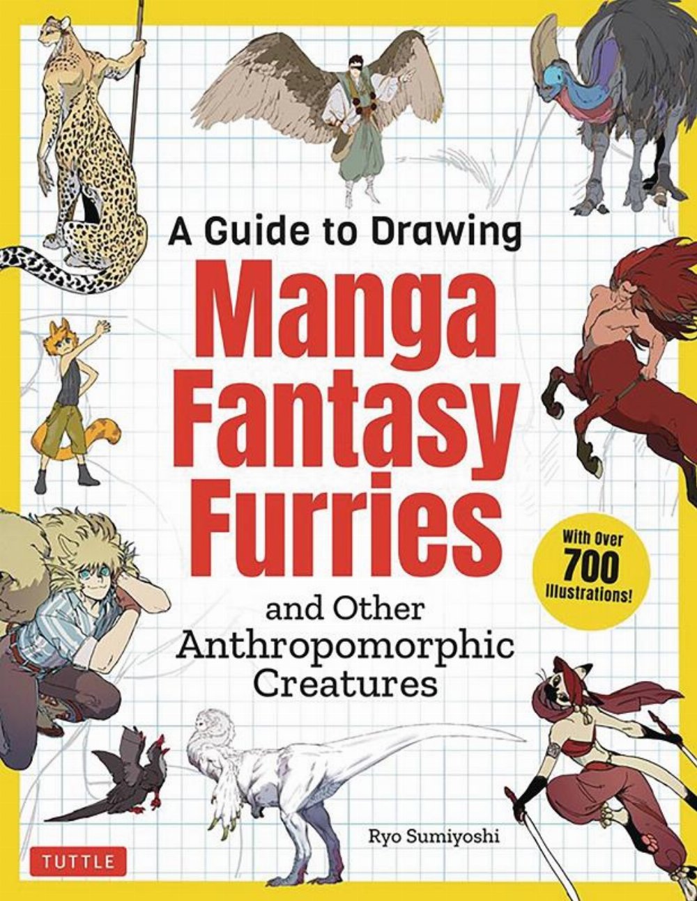 Τόμος Manga Μάνγκα A Guide To Drawing Manga Fantasy Furries And Other Anthropomorphic Creatures