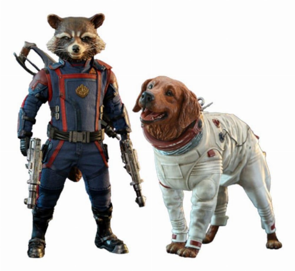 Guardians of the Galaxy: Hot Toys Masterpiece – Rocket & Cosmo 1/6 Φιγούρα Δράσης (16cm)