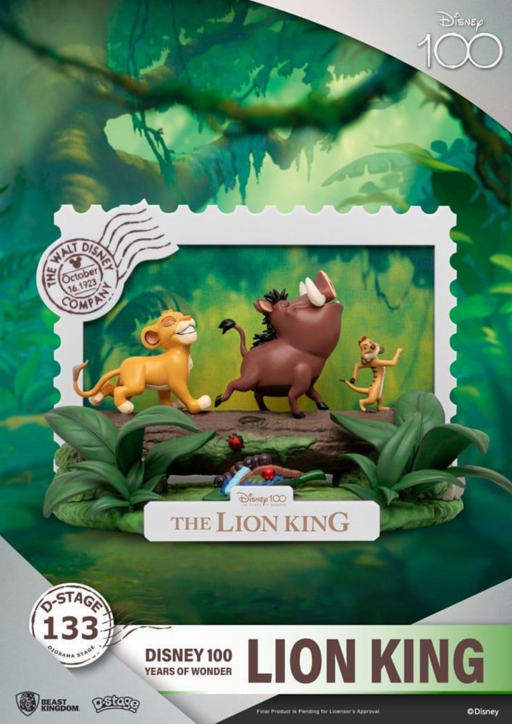 Disney (100th Anniversary): D-Stage – Lion King Φιγούρα Αγαλματίδιο (10cm)