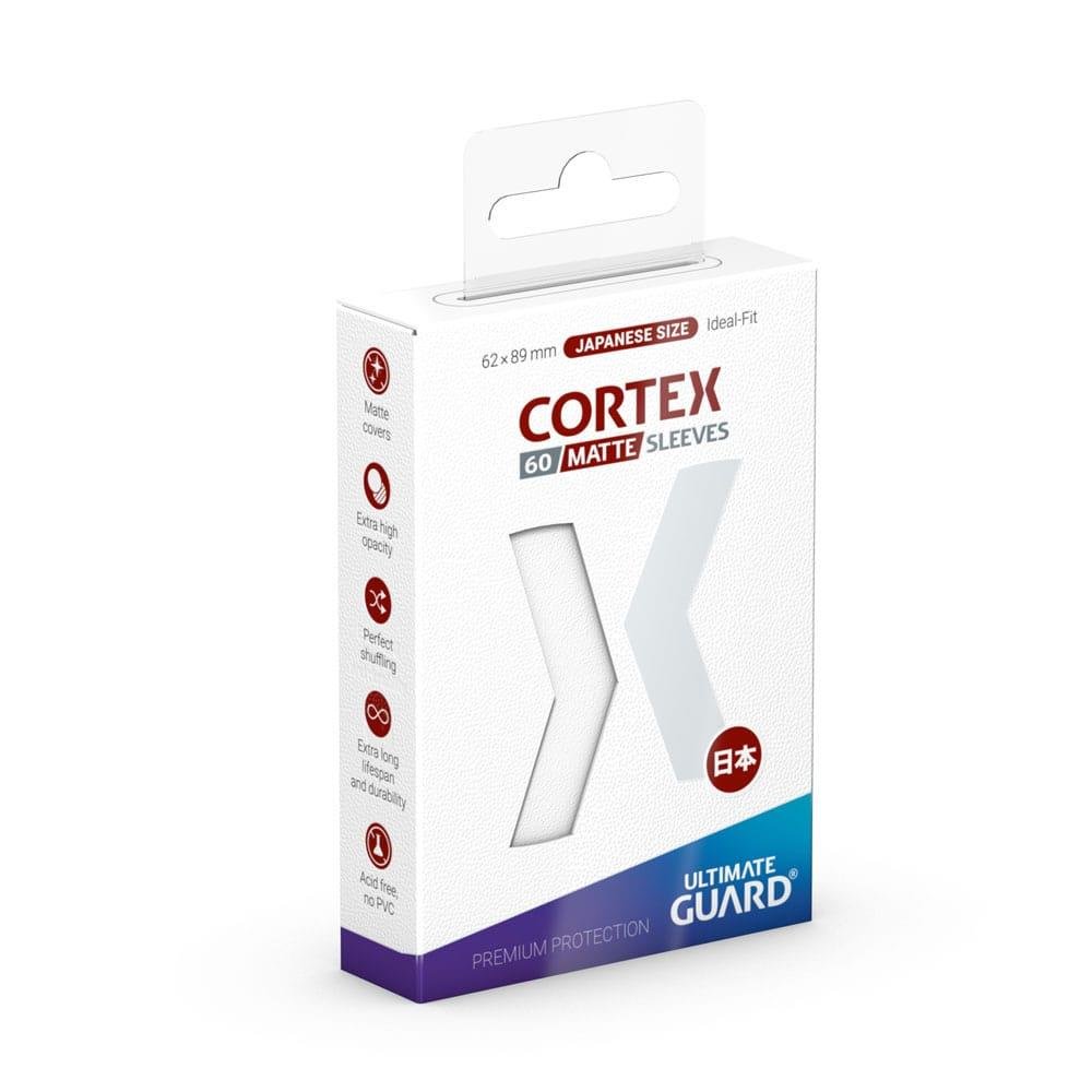 Ultimate Guard Cortex Card Sleeves Japanese Small Size 60ct – Matte White