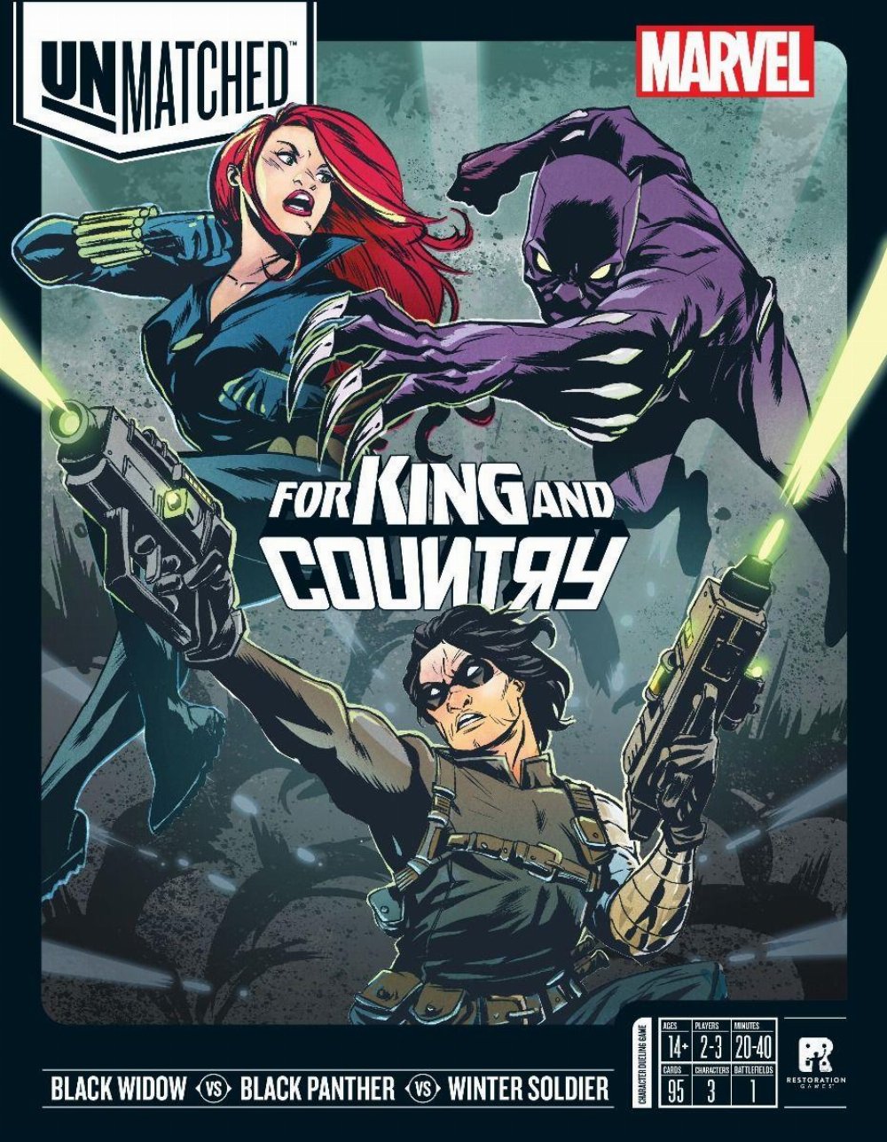 Επιτραπέζιο Παιχνίδι Unmatched Marvel: For King and Country