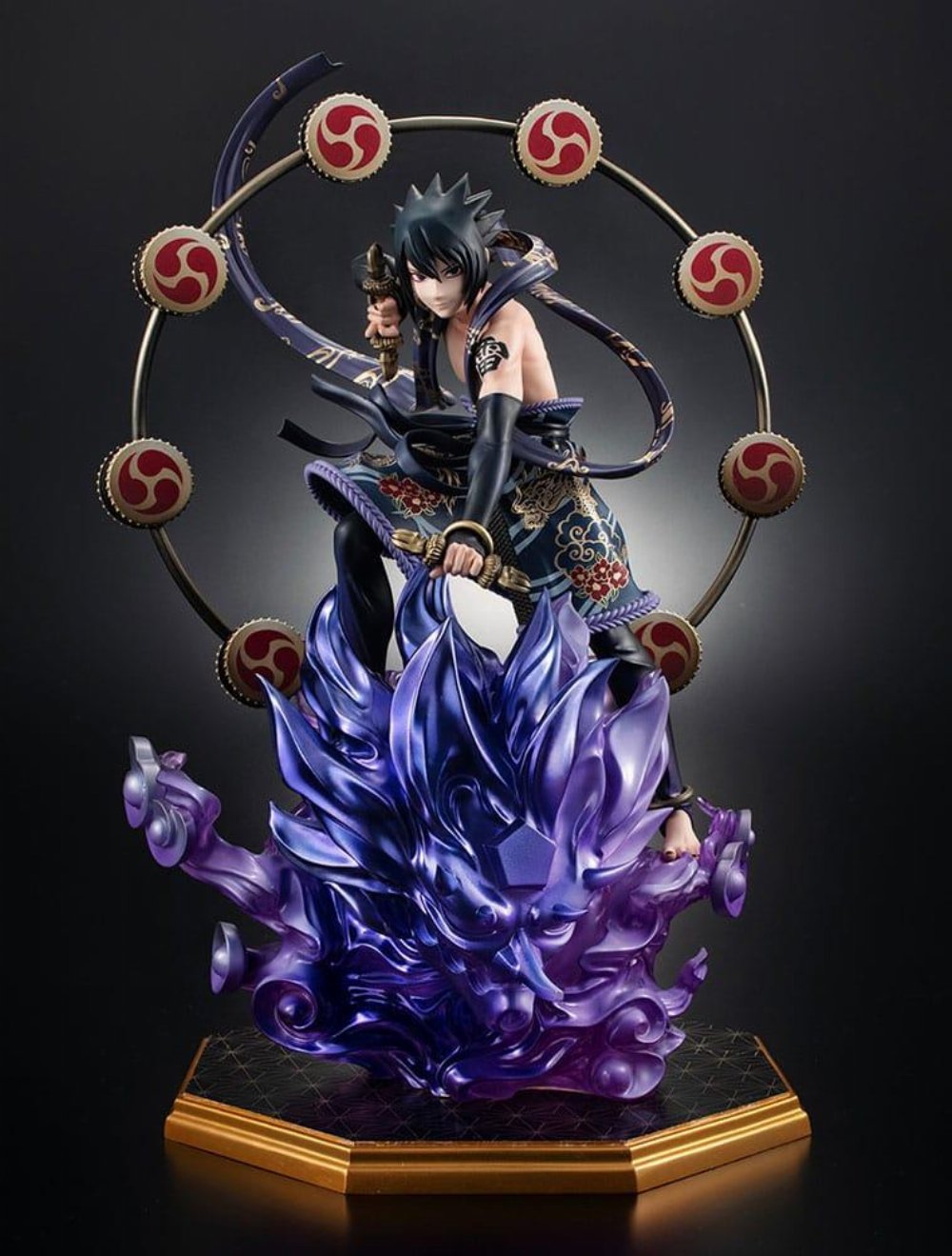 Naruto Shippuden: Precious G.E.M. Series – Sasuke Uchiha Thunder God Φιγούρα Αγαλματίδιο (28cm)