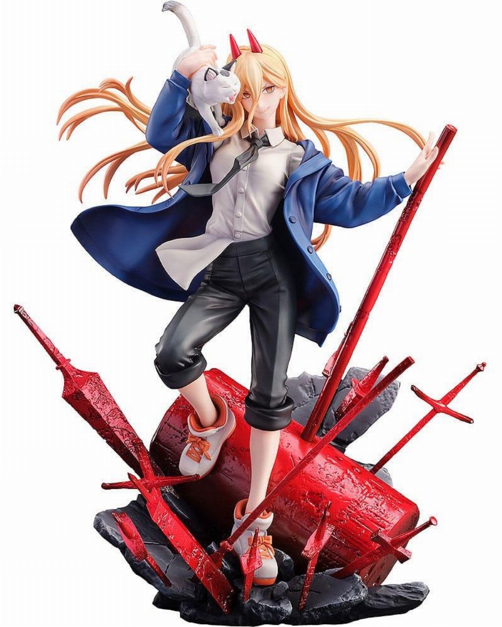 Chainsaw Man – Power & Meowy 1/7 Φιγούρα Αγαλματίδιο (28cm)