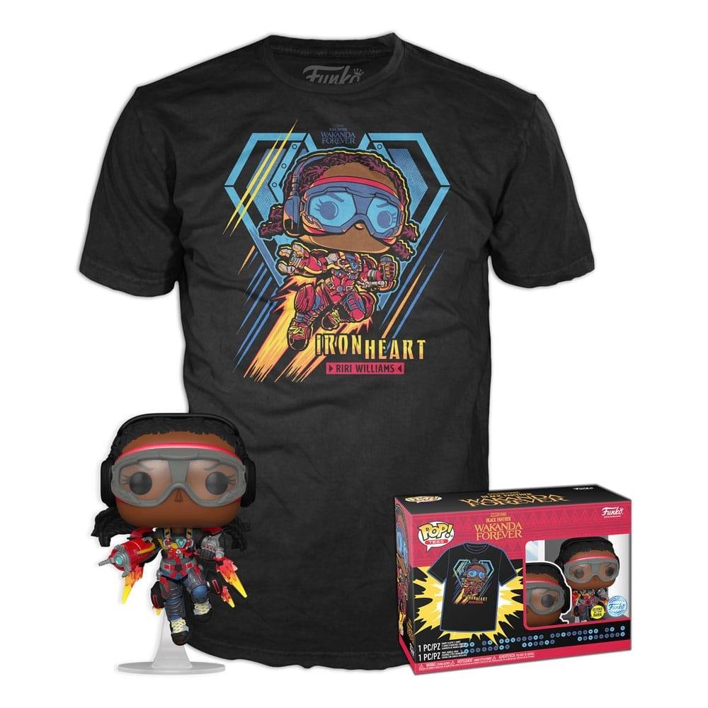 Συλλεκτικό Funko Box: Marvel – Ironheart MK1 POP! με T-Shirt (S)