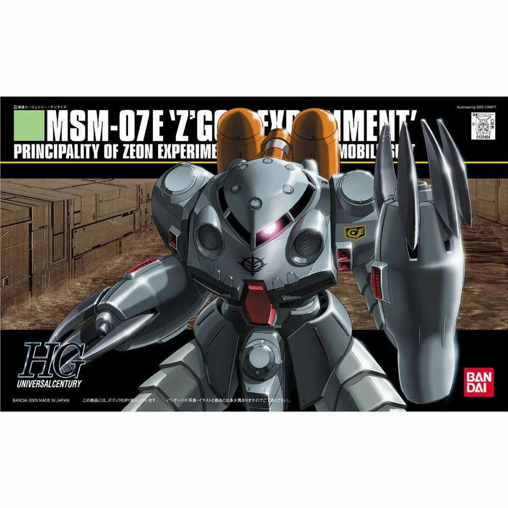 Mobile Suit Gundam – High Grade Gunpla: MSM-07E Z’GOCK E 1/144 Σετ Μοντελισμού