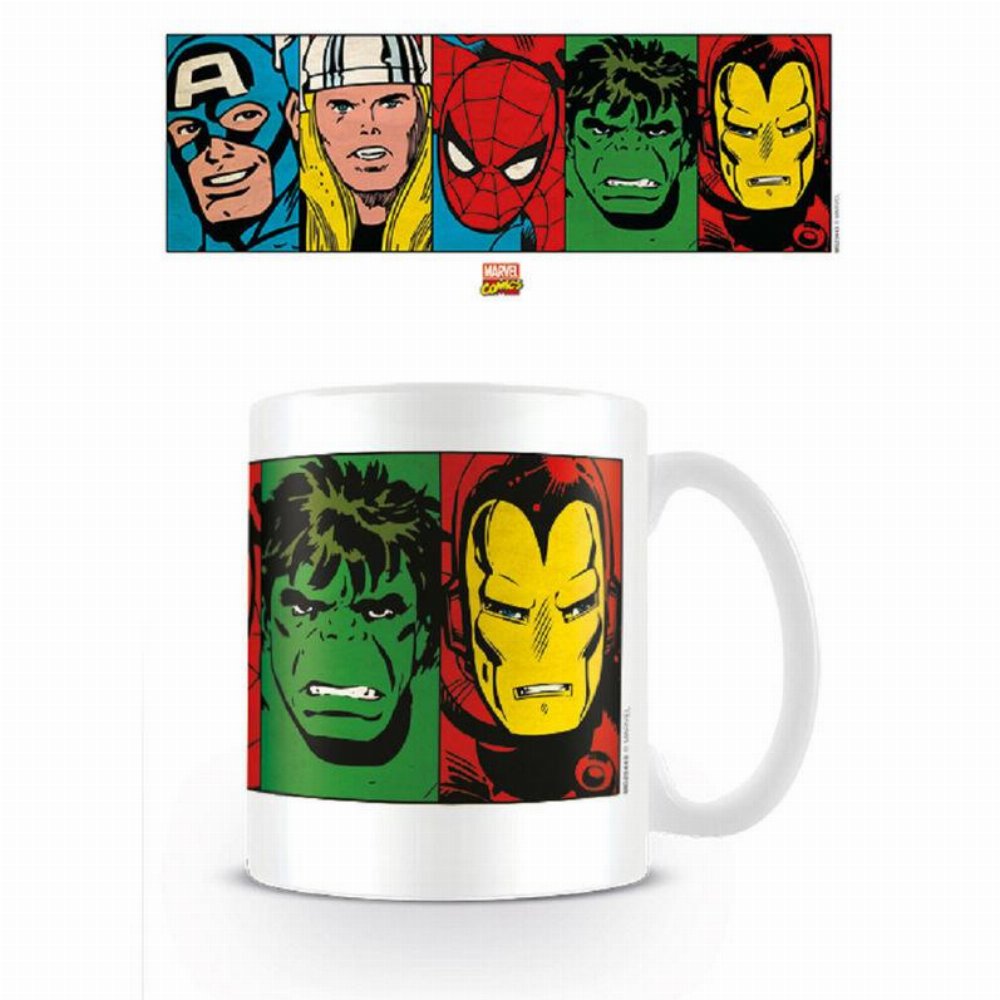 Marvel Comics – Faces Κεραμική Κούπα (315ml)