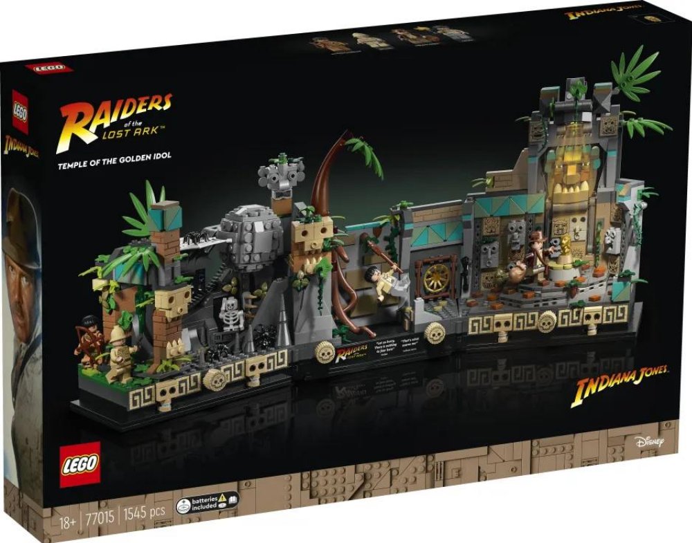 LEGO Indiana Jones – Temple Of The Golden Idol (77015)
