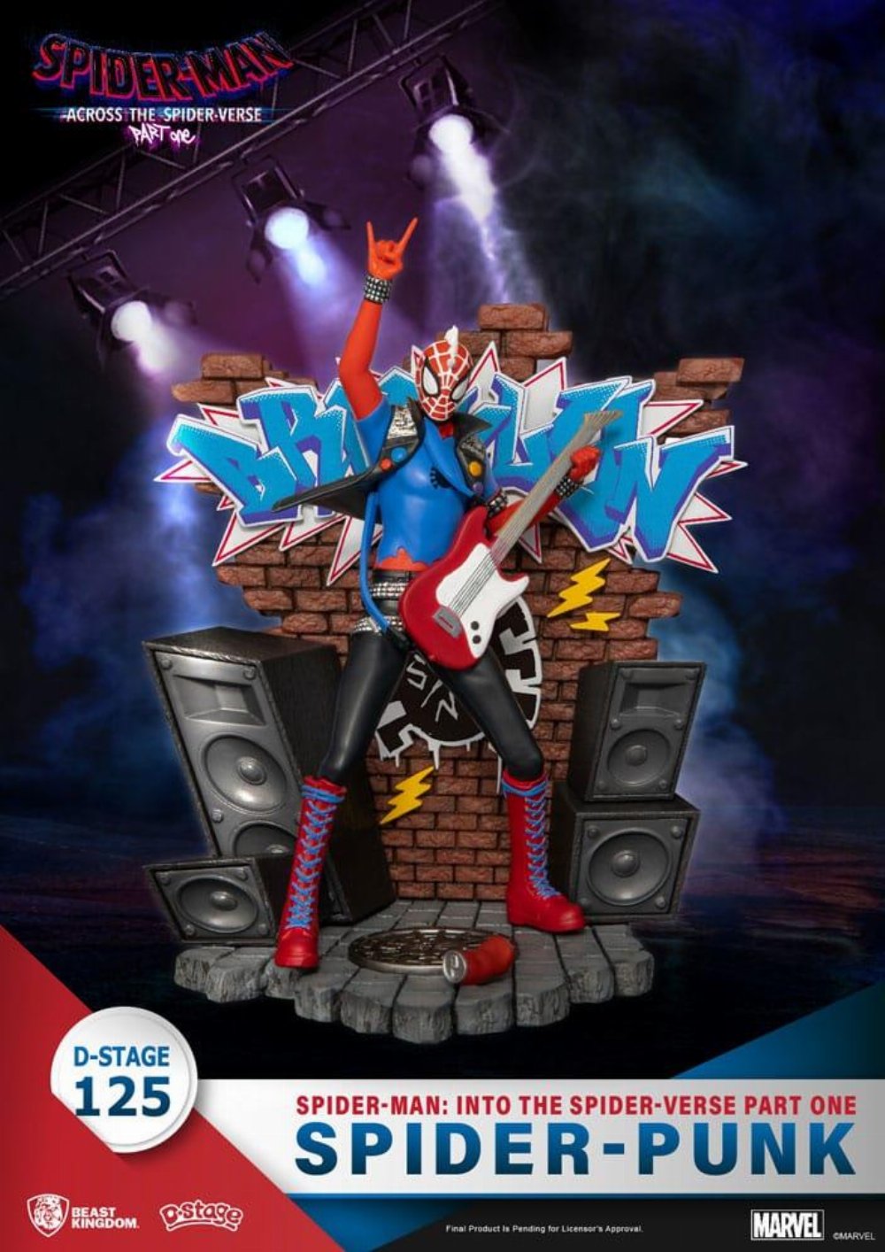 Marvel: D-Stage – Spider-Man: Across the Spider-Verse Part One-Spider-Punk Φιγούρα Αγαλματίδιο (15cm)