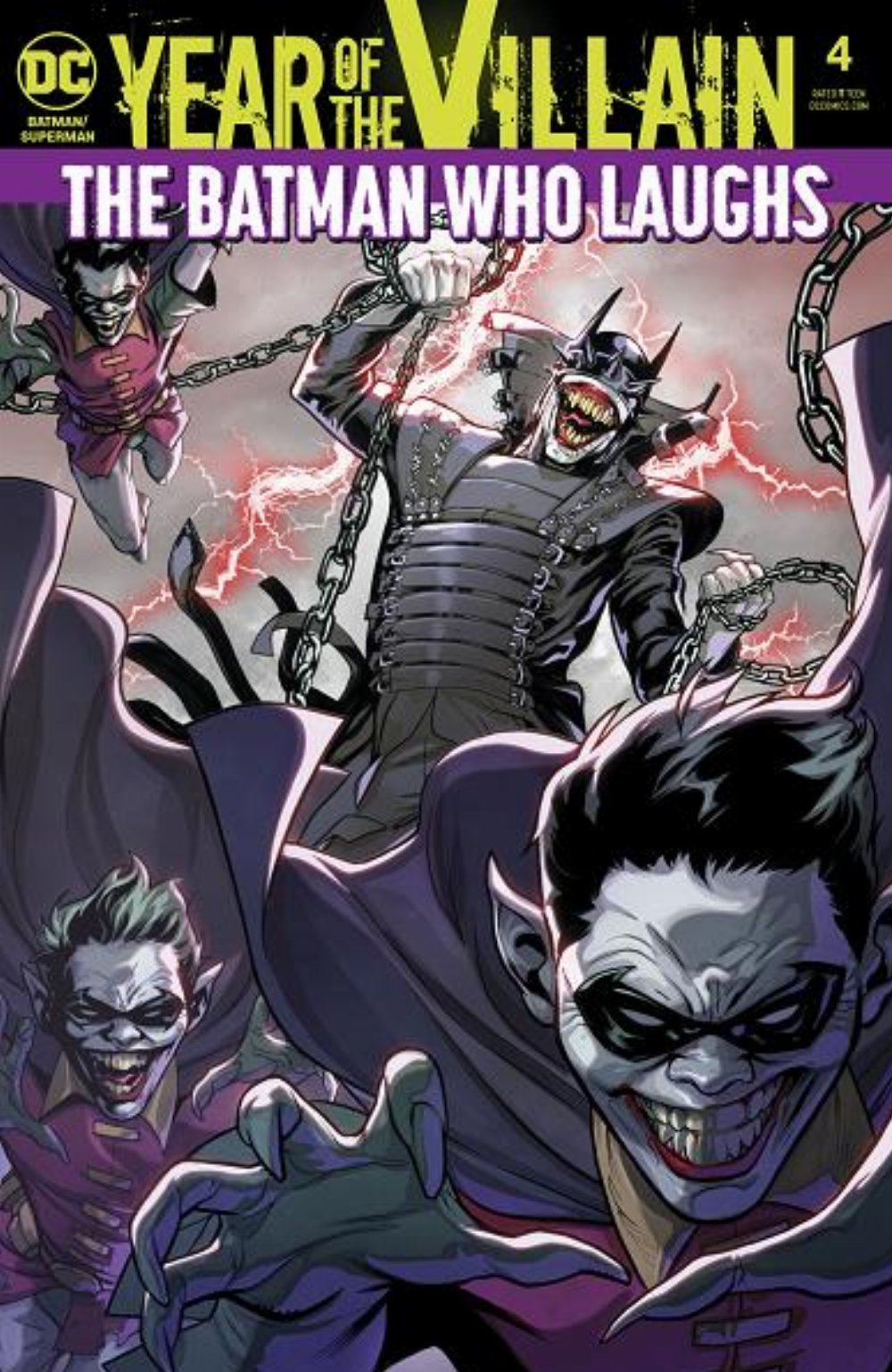 Batman Superman #04 YOTV Variant Cover