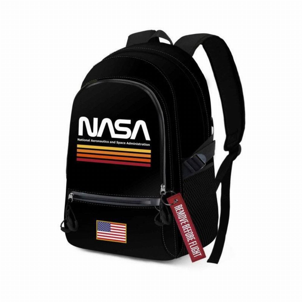 NASA – Black Τσάντα Σακίδιο
