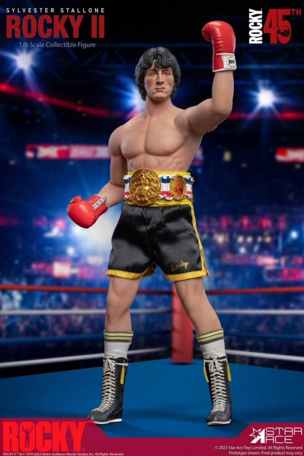 Rocky II – Rocky Φιγούρα Δράσης (30cm) Deluxe Version