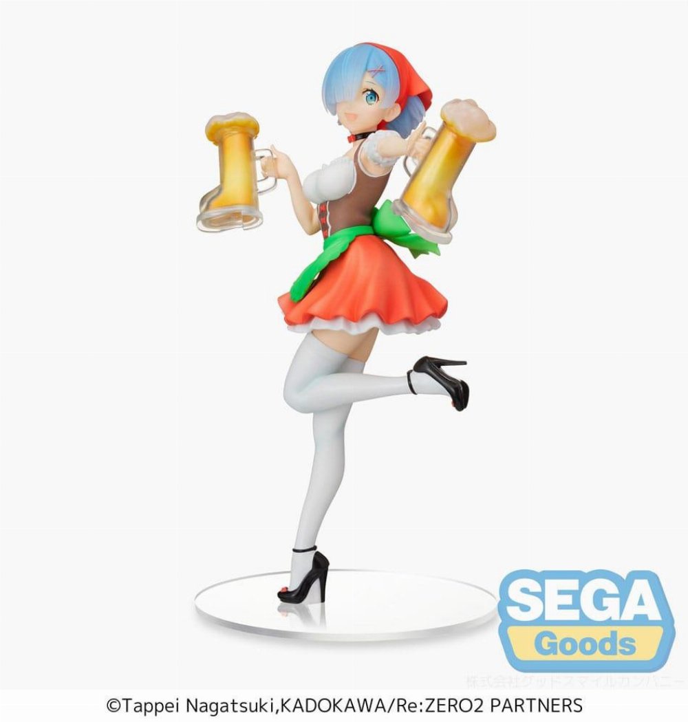 Re:Zero Starting Life in Another World SPM – Rem Oktoberfest (Re-Run) Φιγούρα Αγαλματίδιο (21cm)