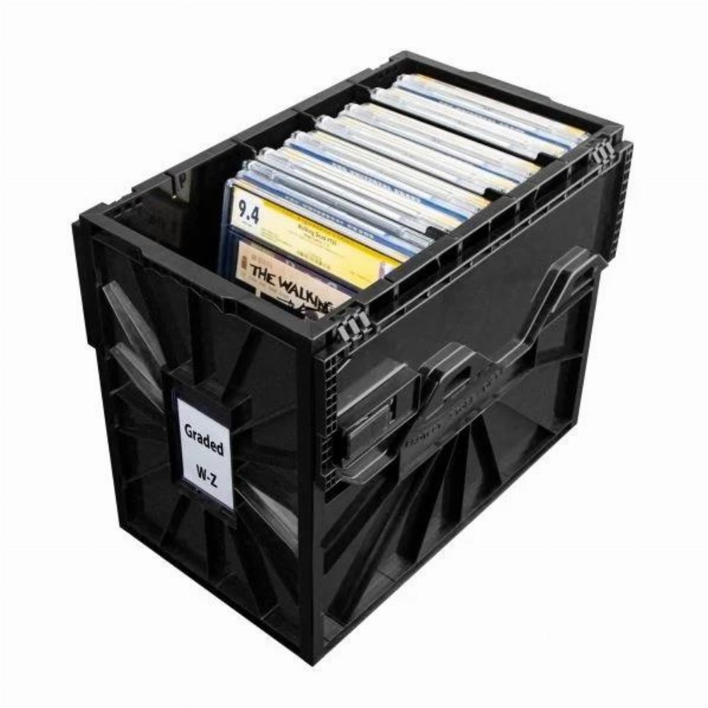 Τεύχος Κόμικ BCW Graded Comic Book Bin – Black (Κουτί Αποθήκευσης για Comics)
