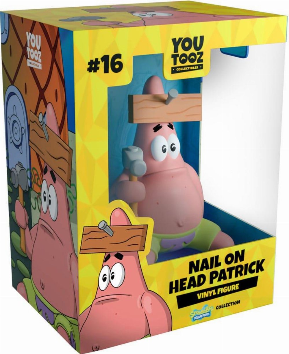 Φιγούρα YouTooz Collectibles: SpongeBob SquarePants – Nail on Head Patrick #16 (10cm)