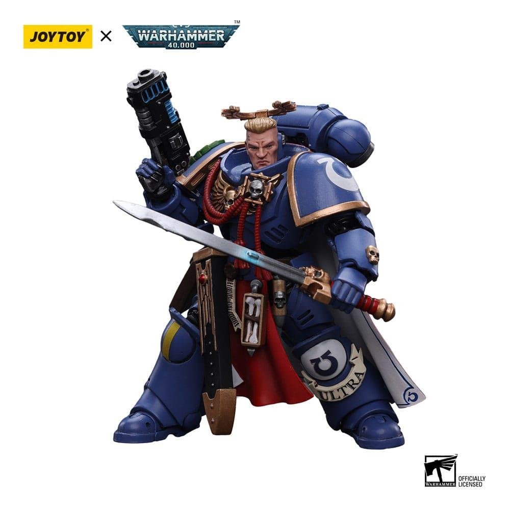 Warhammer 40000 – Ultramarines Primaris Captain with Power Sword and Plasma Pistol Φιγούρα Δράσης (12cm)