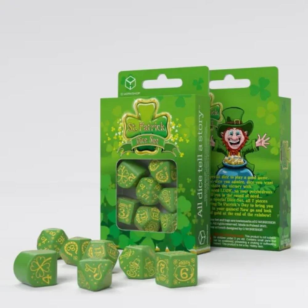 Σετ Ζάρια – St. Patrick Dice Set – The Lucky Charm
