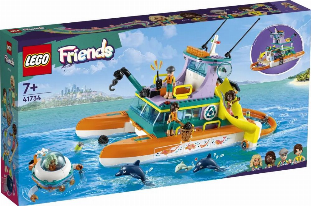 LEGO Friends – Sea Rescue Boat (41734)