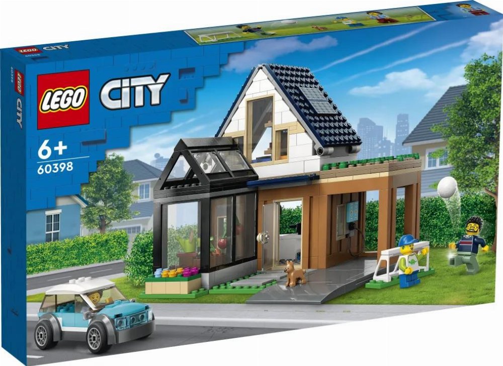 LEGO City – Family House & Electric Car (60398)